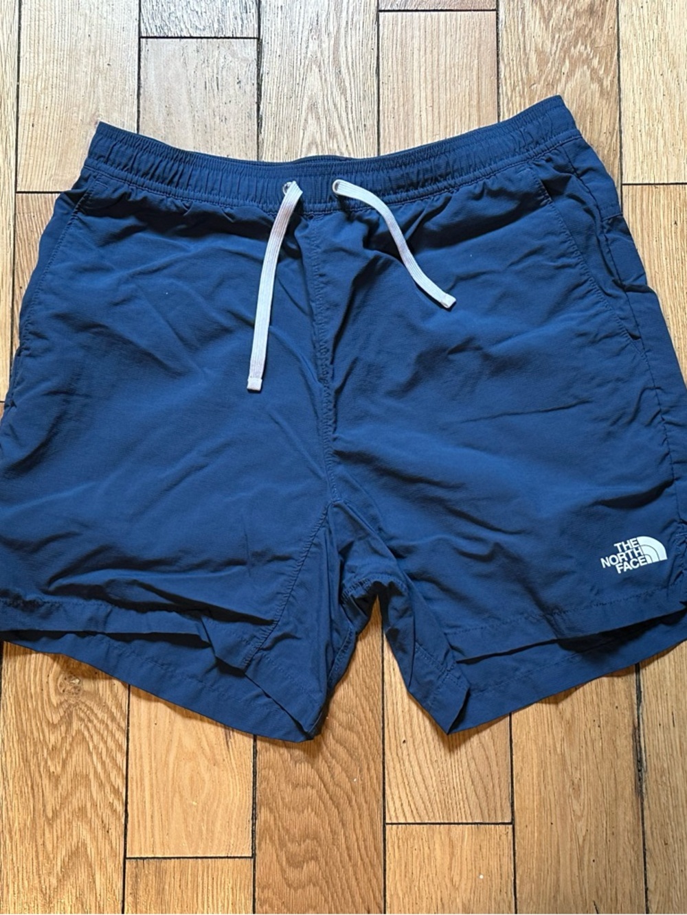 The North Face Blue Athletic Quick Dry Shorts